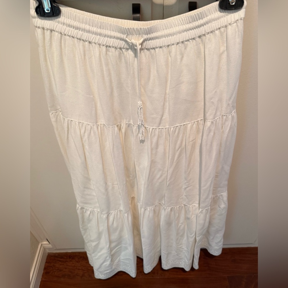 House of Harlow 1960 Cream Maxi Skirt
